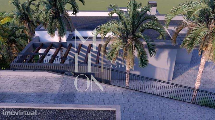 Terreno com projeto aprovado para moradia, com piscina, vista mar e ba - Grande imagem: 5/11