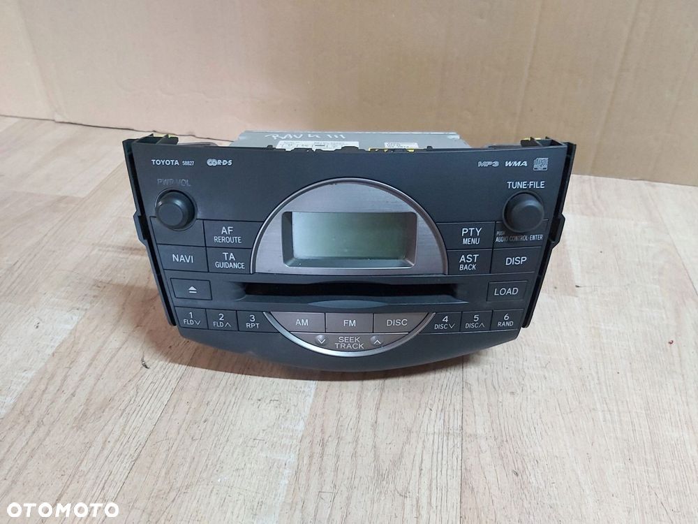 Toyota Rav4 III Radio oryginał 86120-42221 - 1