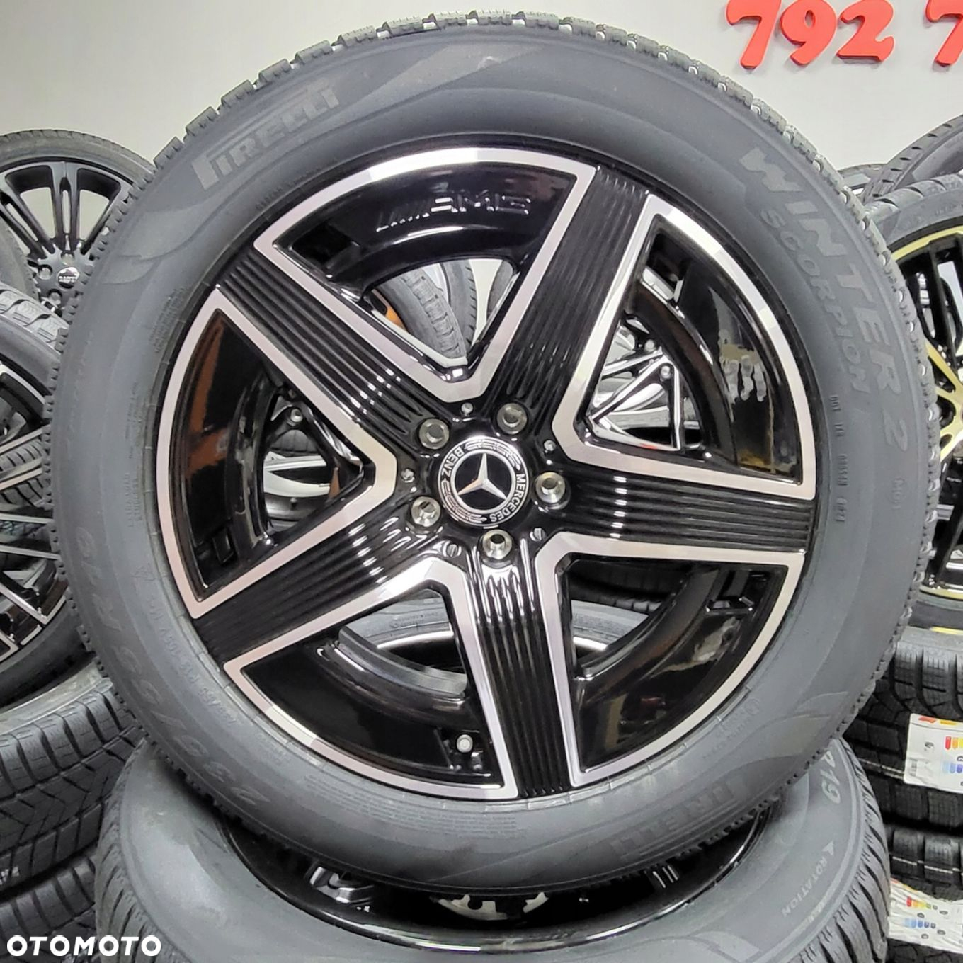 Zimowe 19 ORYGINAŁ MERCEDES GLC COUPE SUV 254 AMG NOWE Oryginalne - 2
