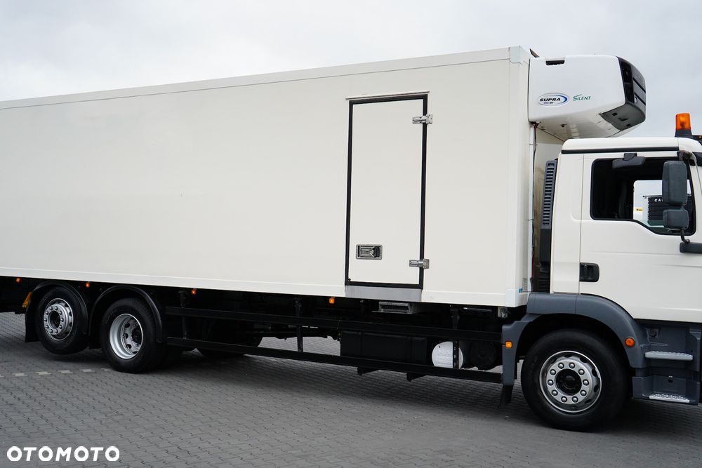 MAN TGM / 26.340 / EURO 5 / CHŁODNIA + WINDA / 24 PALETY / OŚ SKRĘTNA - 15