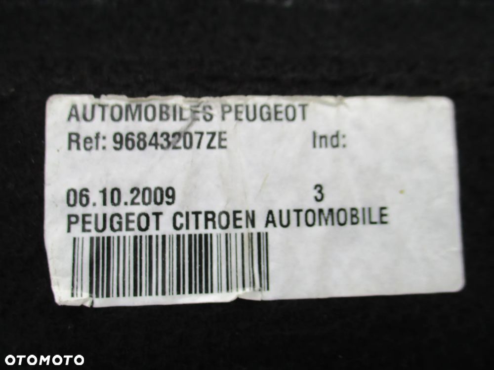 PEUGEOT 3008 I PÓŁKA BAGAŻNIKA 09r - 6