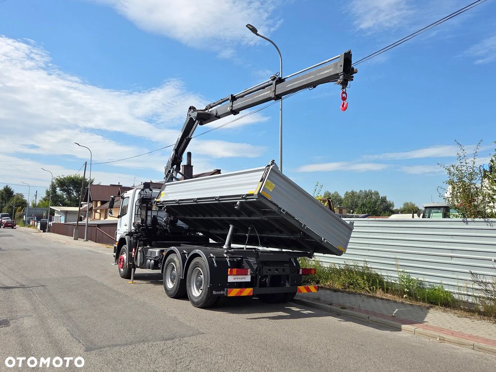 Mercedes-Benz AXOR 2633 6x4 HDS HIAB 122 NOWY KIPER WYWROTKA TYLKO 207.000 km. 330KM EURO 5 - 8