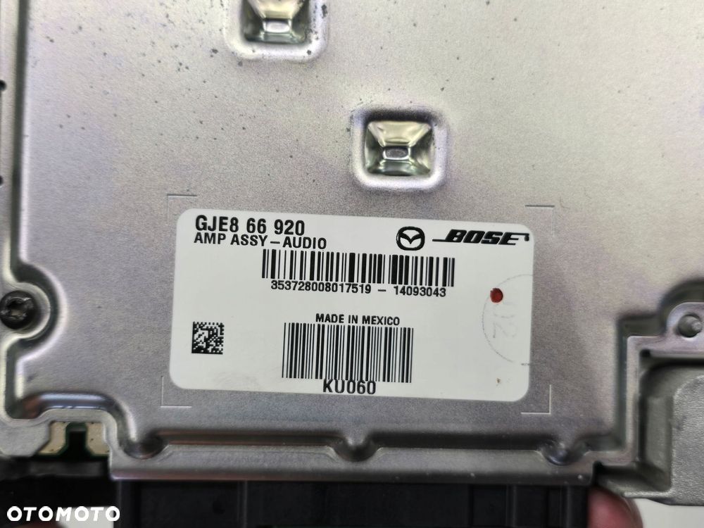 MAZDA 6 GJ 14R GŁOŚNIKI WZMACNIACZ BOSE - 2
