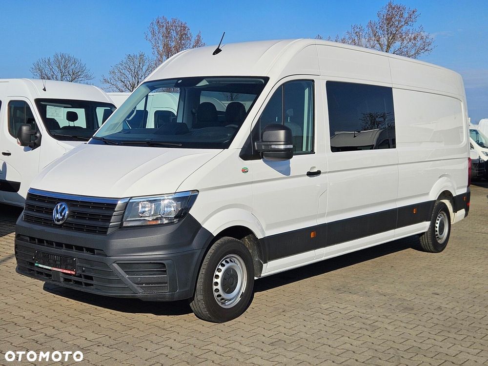 Volkswagen Crafter L4H2 *109900zł NETTO* Brygadówka 6 osób 2.0TDi/140KM - 5
