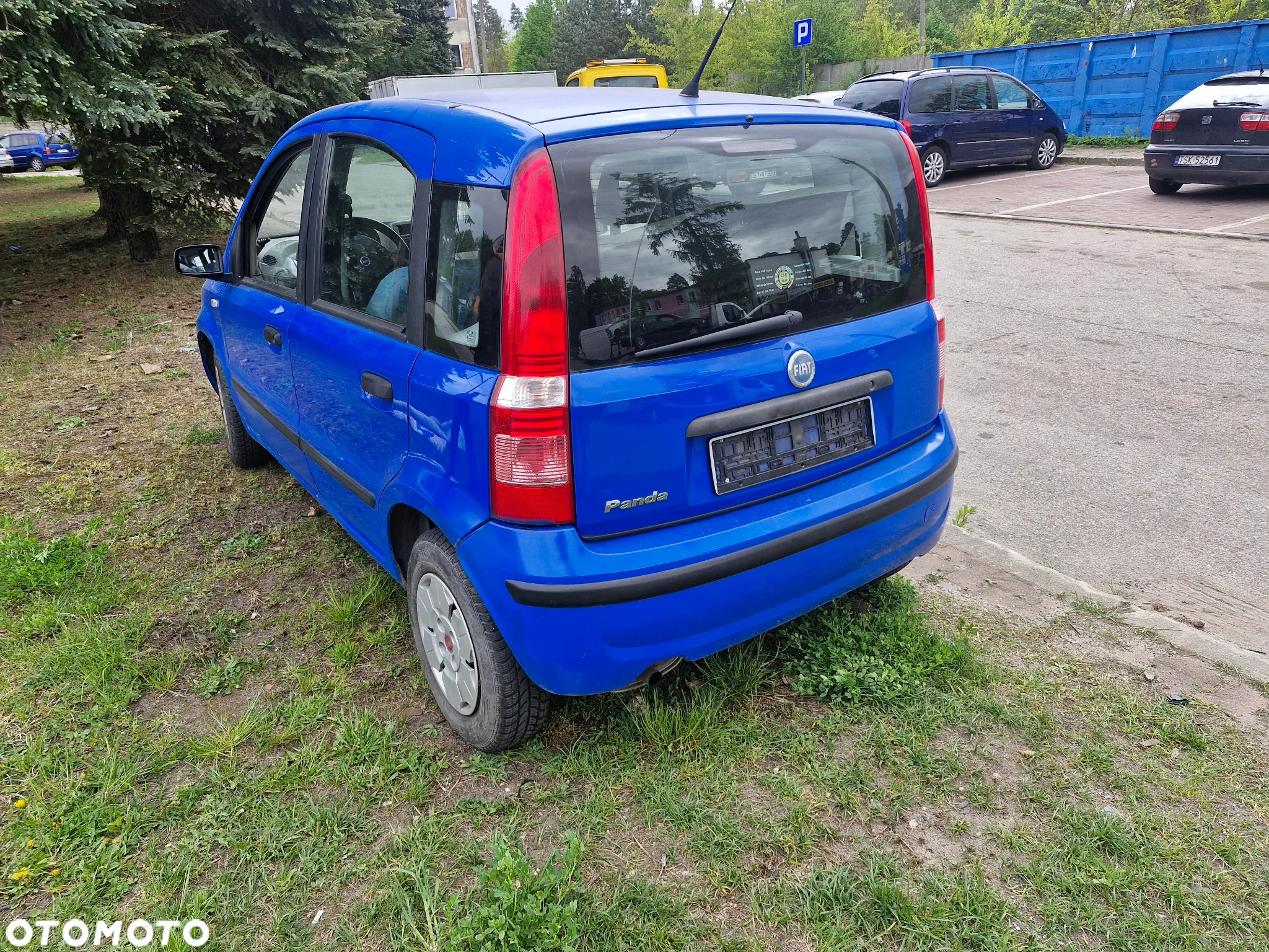 Fiat Panda II maska zderzak klapa szyba lampa drzwi 734/A pojazd na częsci - demontaż - 4
