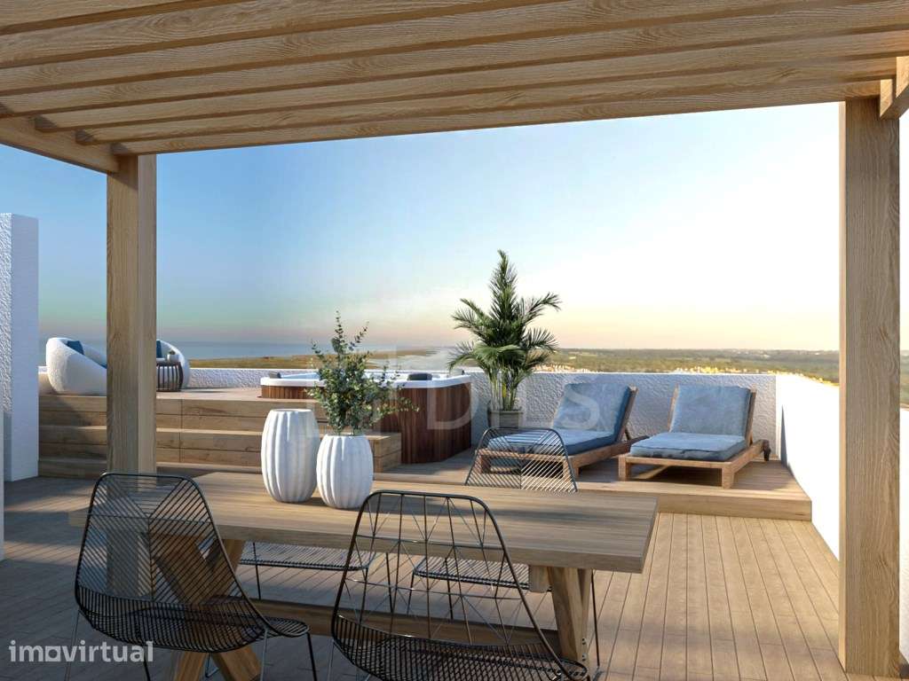 Penthouse T2 com rooftop, em novo empreendimento, no Algarve - Grande imagem: 2/37