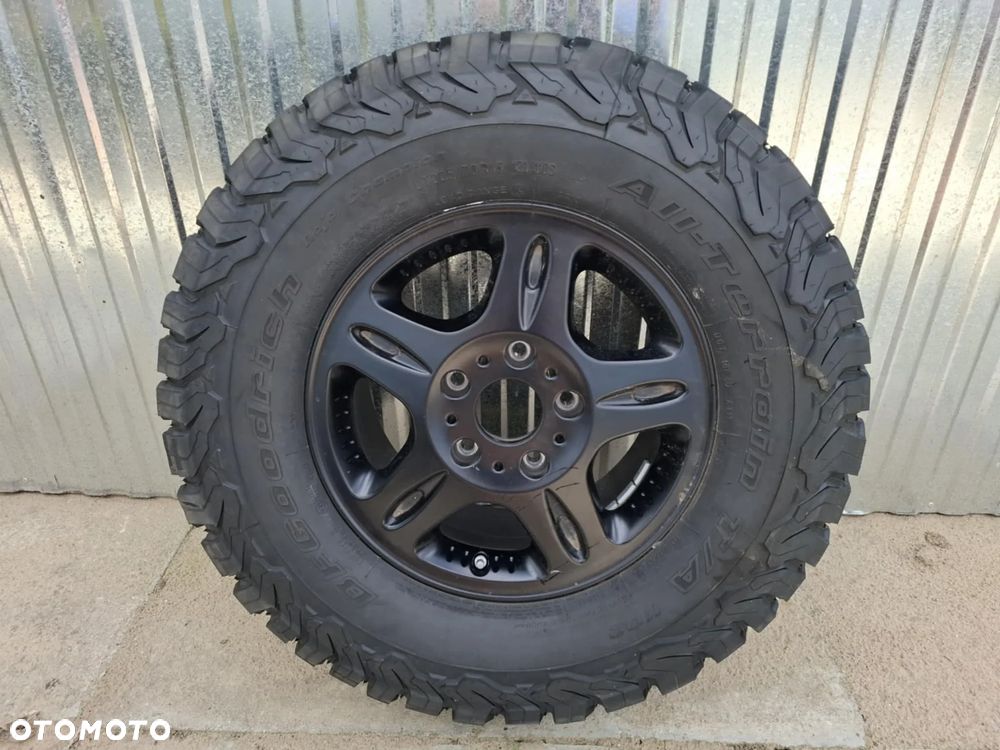 FELGA ALU MERCEDES G-KLASA A4614011002 7,5JX16 ET63 5X130 KOŁO OPONA GOODRICH 265/70 16 NOWA