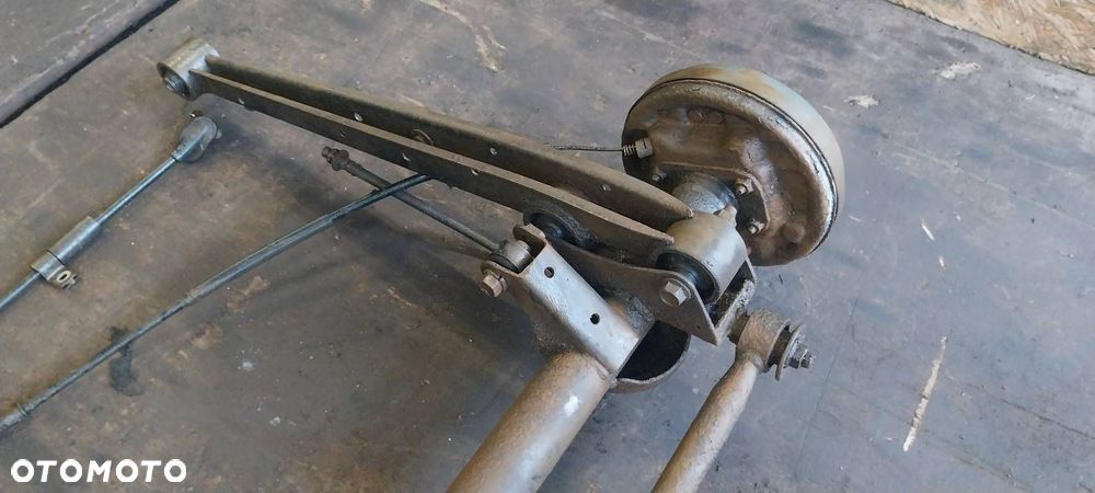 BELKA OŚ ZAWIESZENIA TYŁ BĘBNY BEZ ABS SUZUKI IGNIS I - 4