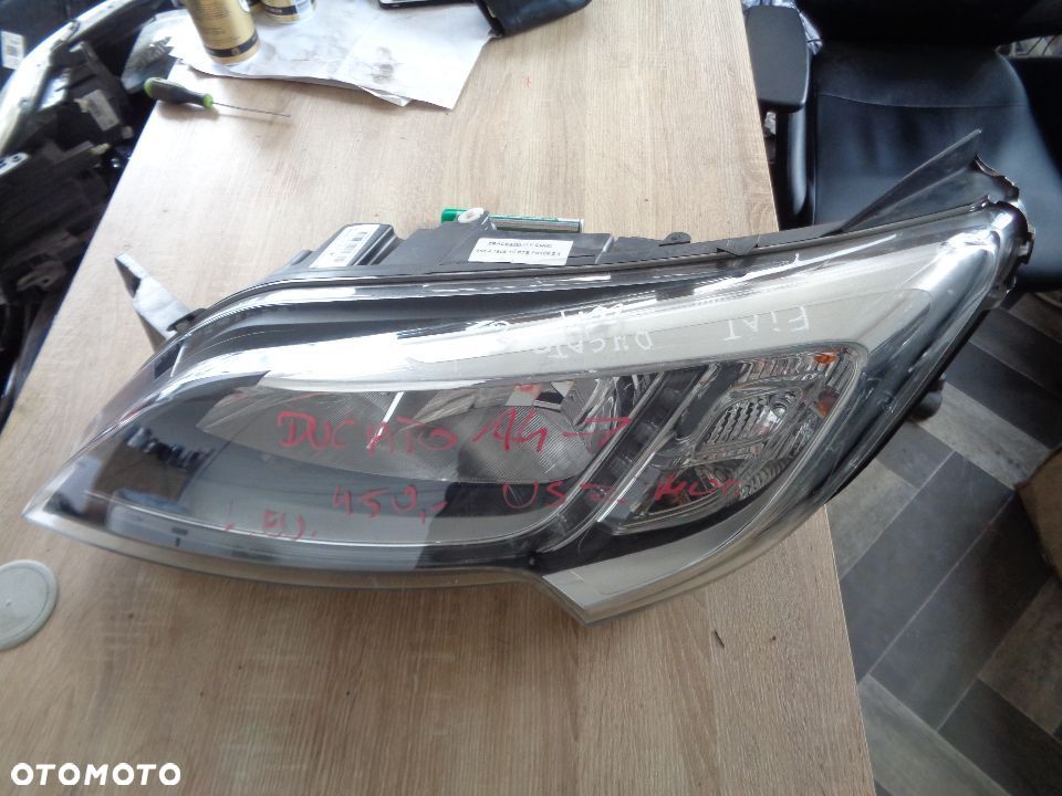 FIAT DUACTO LAMPA LEWA PRZÓD EUROPA 14--> 1374297080 - 1