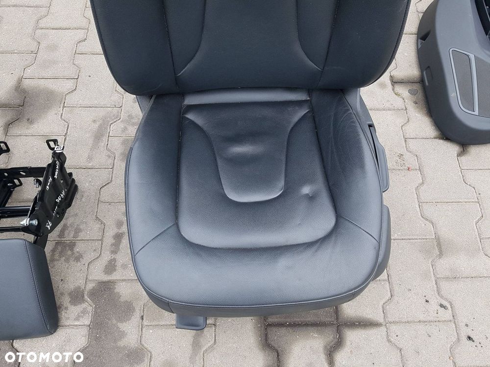 AUDI A4 B8 LIFT 11-15r KOMBI FOTELE SKÓRZANE KANAPA - 10