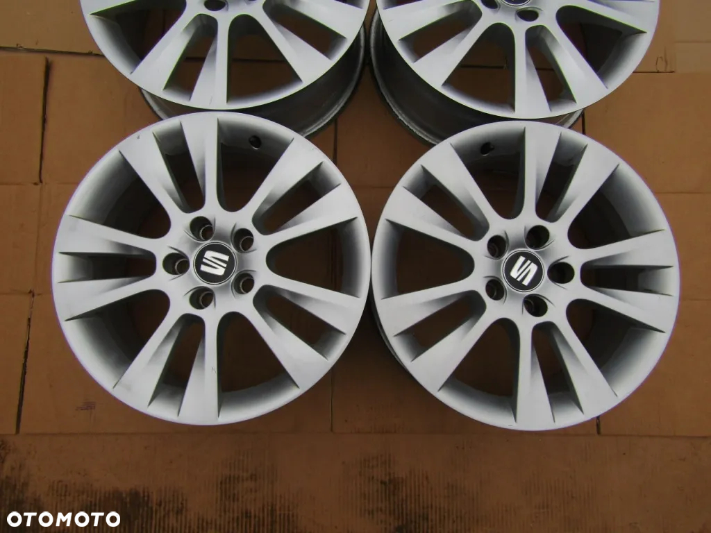 4x Felgi 17 Seat Leon Tarraco Ateca Toledo Skoda Octavia III IV 5x112 ET39 - 5