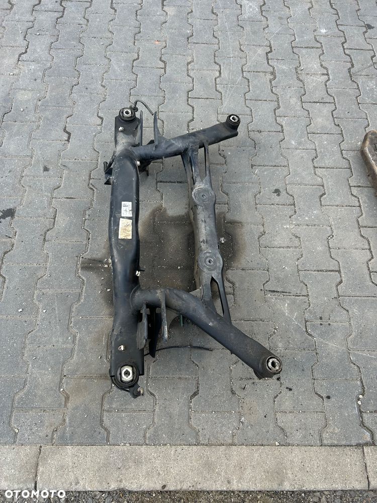 Audi A3 8V wózek tył sanki bez rdzy 5Q0505235J Golf VII 4x4 Tiguan II Arteon belka zawieszenia tył quattro 4motion - 1