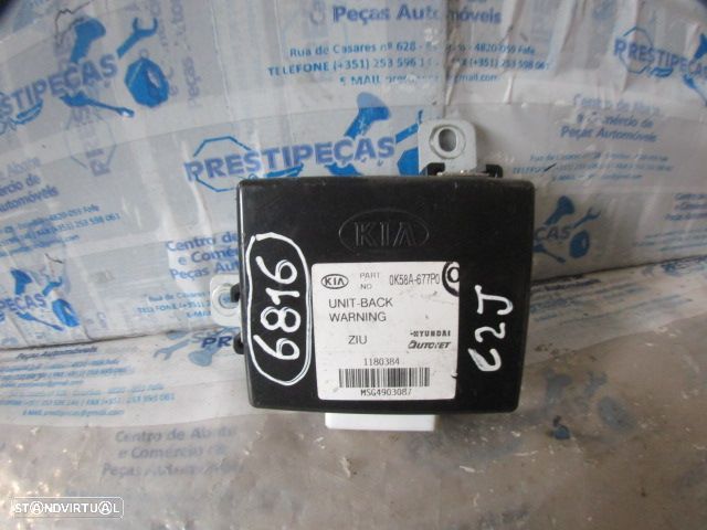 Modulo 0K58A677P0 KIA CARNIVAL 2005 2.9CRDI  16V 145Cv 5P AZUL Módulo Sensores De Estacionamento - 1