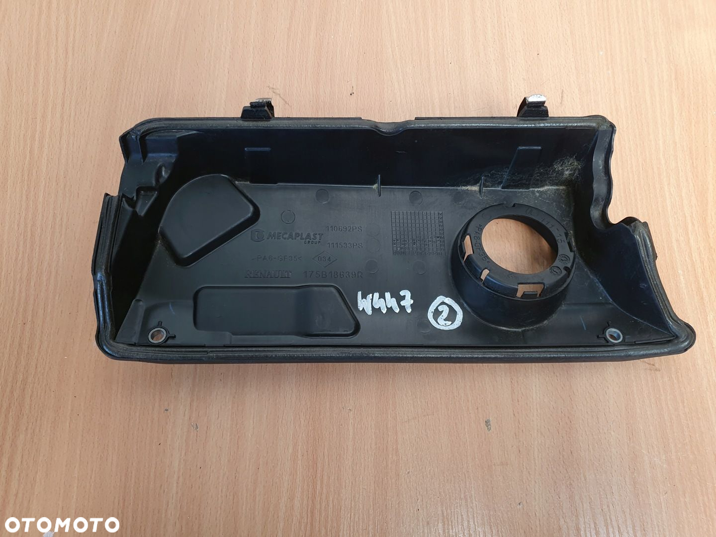 OSŁONA POKRYWA SILNIKA MERCEDES VITO W447 1.7CDI X-TRAIL T32 175B18639R - 7