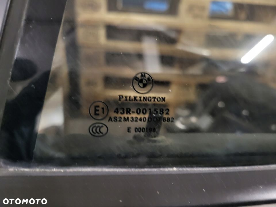 BMW 3 E90/91 DRZWI LEWY TYŁ ARKTISBLAU KOMPLETNE - 5