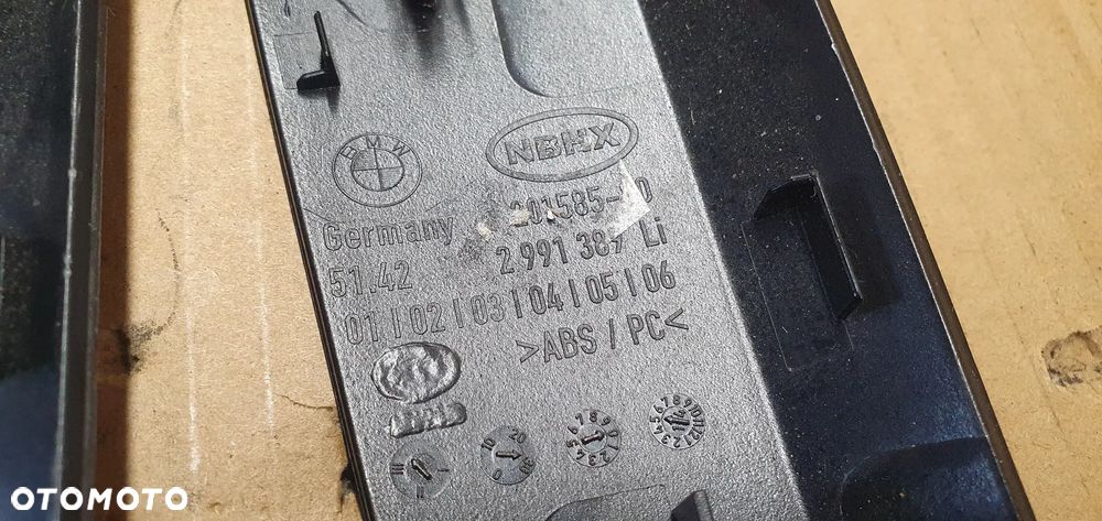 Dekor listwa ozdobna drzwi lewy przód BMW X1 E84 2991389 - 9