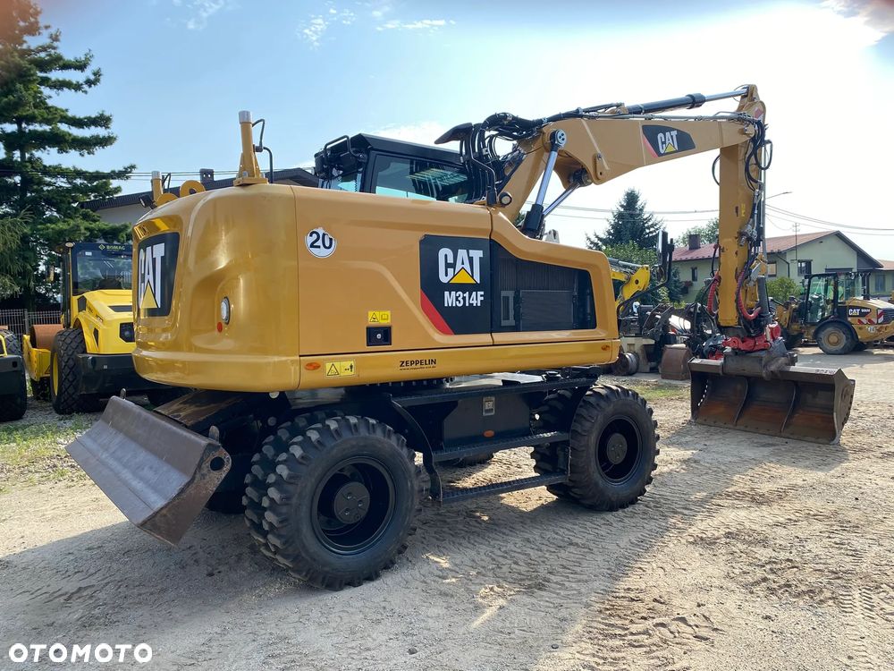 Caterpillar CAT M314F, ROTOTILT, 2019 ROK, 7000 MTH, SYSTEM NIWELACJI 3D TRIMBLE EARTHWORKS, Z NIEMIEC, PIĘKNY STAN, - 7
