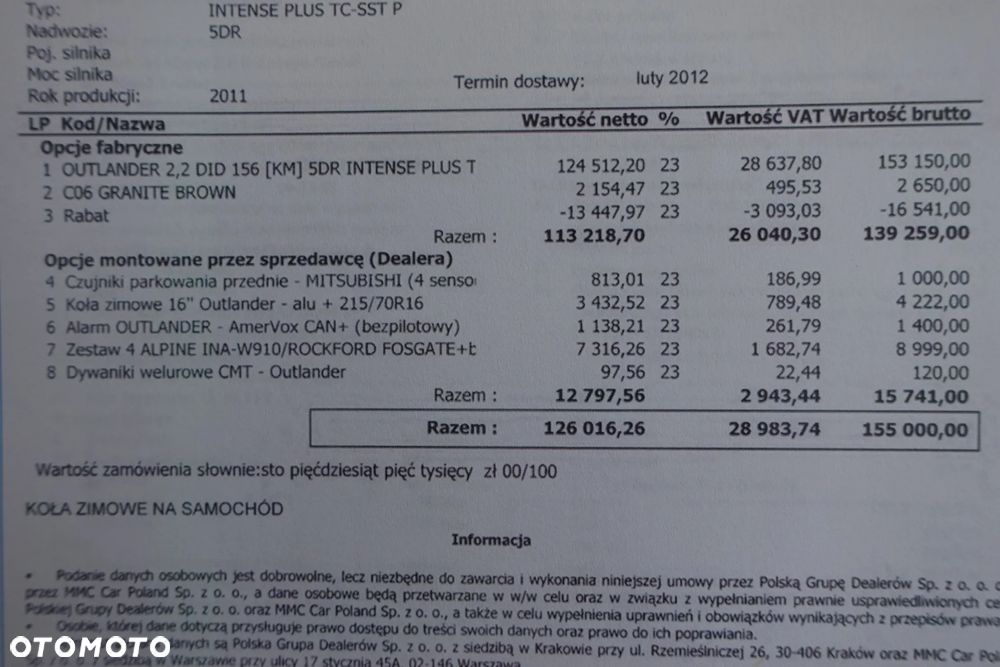 Mitsubishi Outlander 2.2 DID Intense + EU5 TC-SST - 41