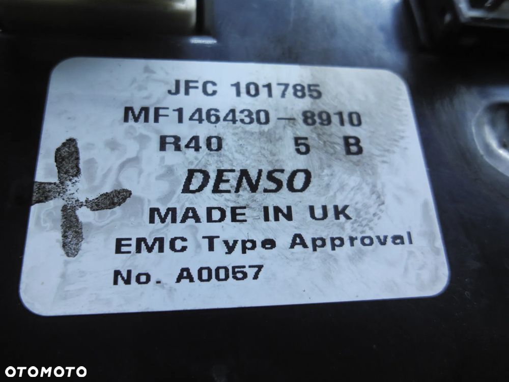 Panel nawiewu klimatyzacji ROVER 75 Denso JFC101785 + WTYCZKI INSTALACJA - 3