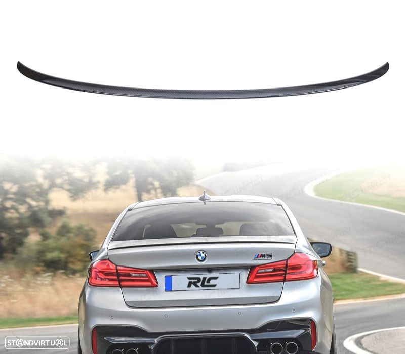 AILERON LIP SPOILER PARA BMW SERIE 5 G30 17- LOOK M PERFORMANCE CARBONO - 1
