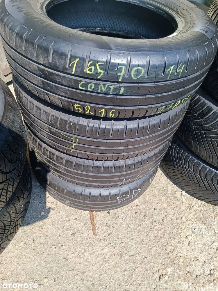 165/70R14 81T Opony Letnie Lato Continental ContiEcoContact 5 5,5mm Legnica ALU-RAD jak 175/65 - 1