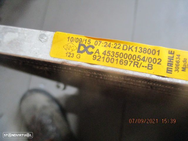 Radiador AC 921001697RB RENAULT TWINGO 2015 900T - 2