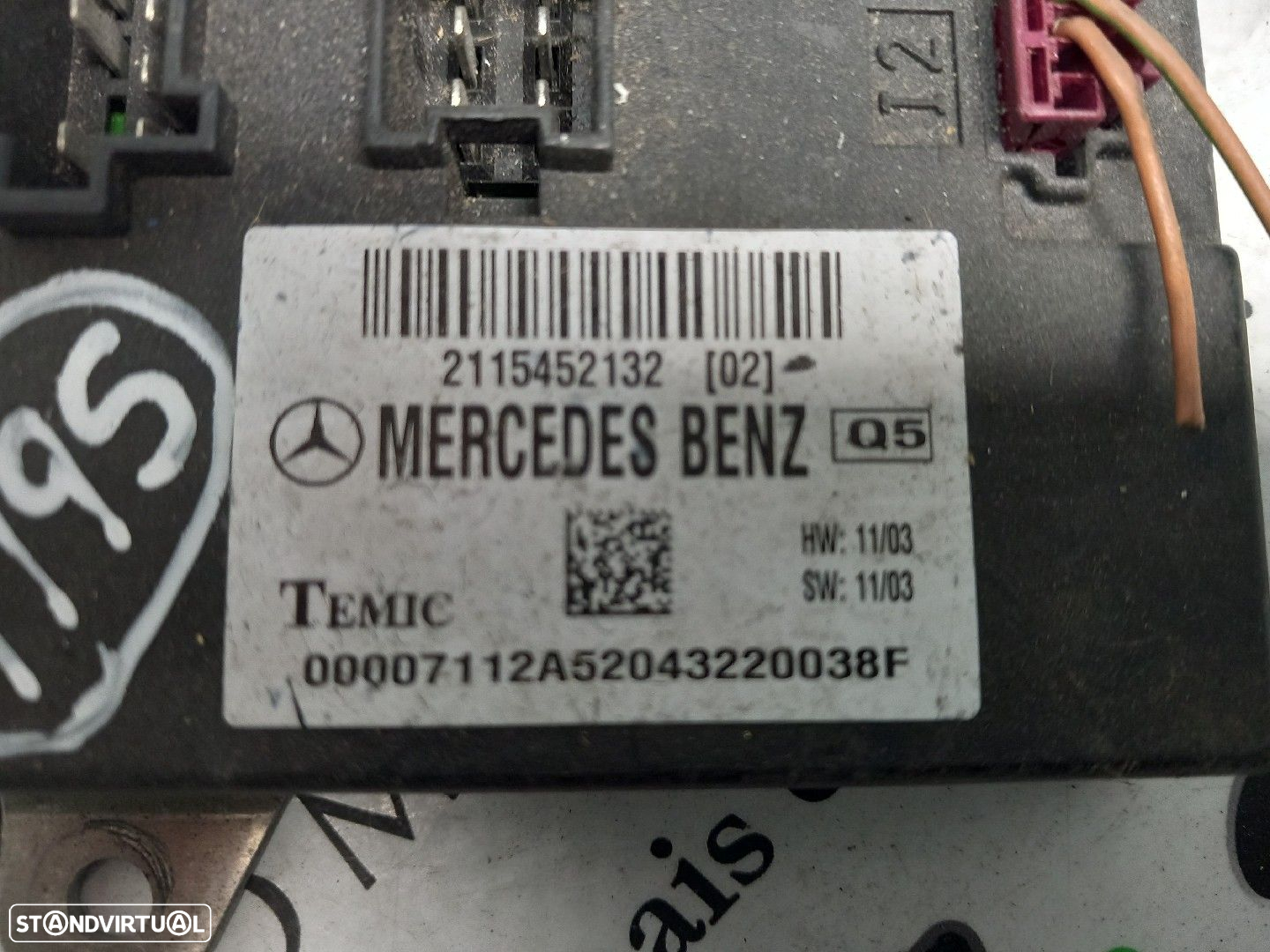 Módulo Eletrónico Mercedes-Benz E-Class (W211) - 2