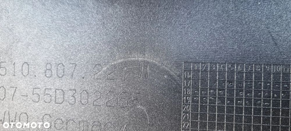 VW GOLF VII SPORTSVAN LIFT 2018- Zderzak przód oryginał ME179 - 16