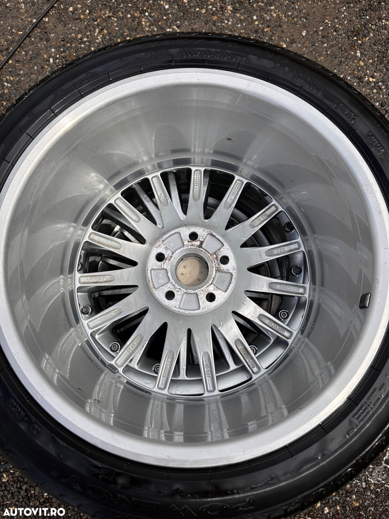 Jante R18 5X112 ET40 Audi BBS Speedline anvelope de vară Pirelli 245/40/18 97Y XL - 5