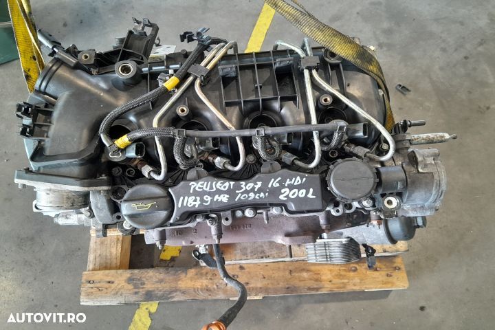 Motor fara anexe Peugeot 307 1 [2001 - 2005] Hatchback 5-usi 1.6 HDi - 1