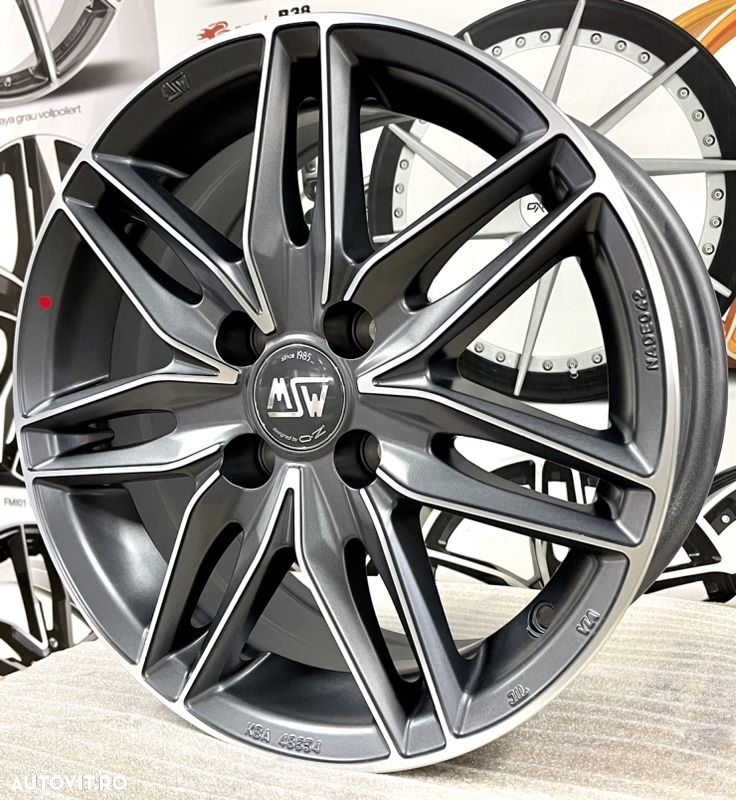 Jante Dacia Logan, Stepway, Sandero, Lodgy, Dokker, noi, 15 inch - 6