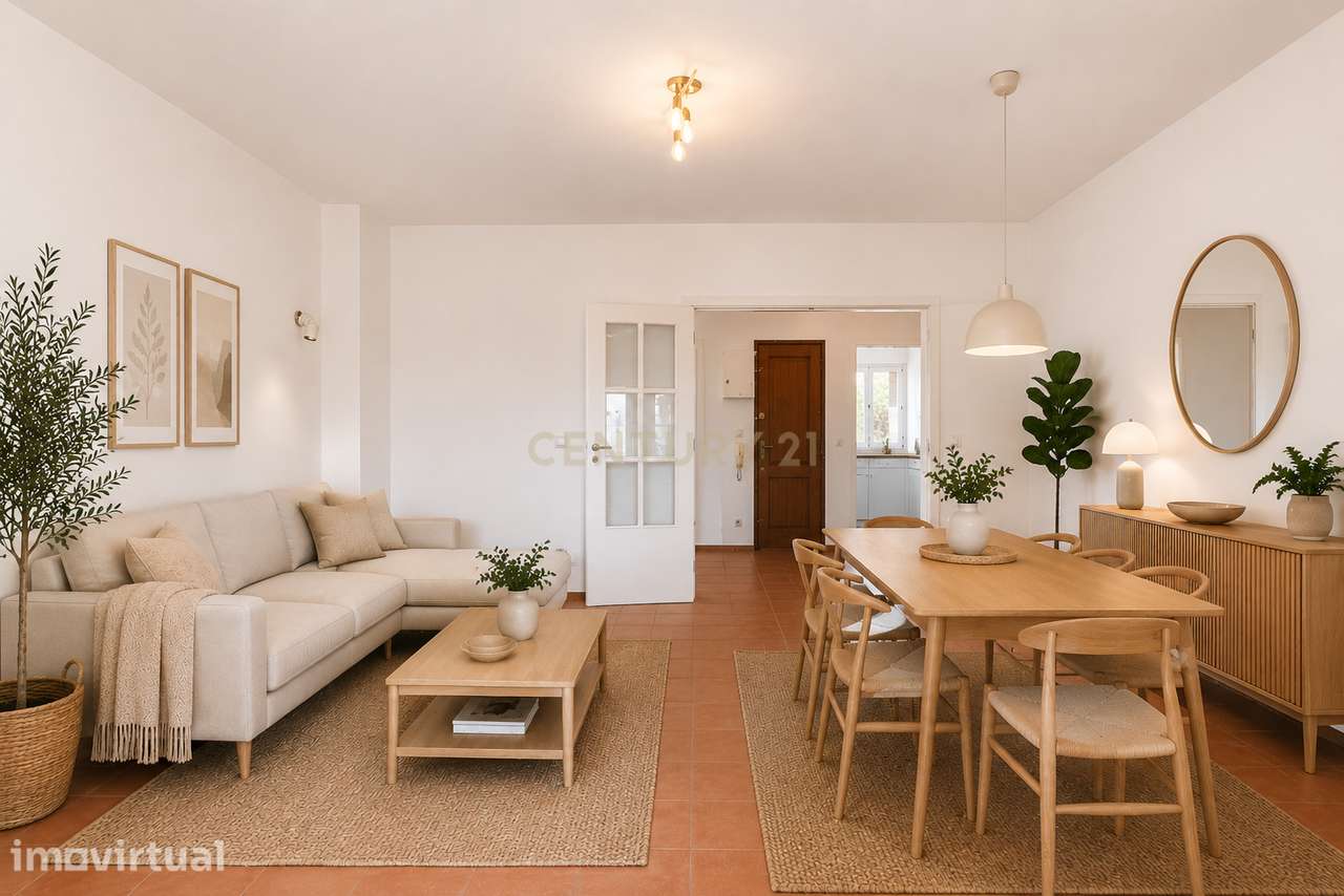 T2 com 68 m² em Carcavelos – conforto, tranquilidade e uma excelente o - Grande imagem: 5/30
