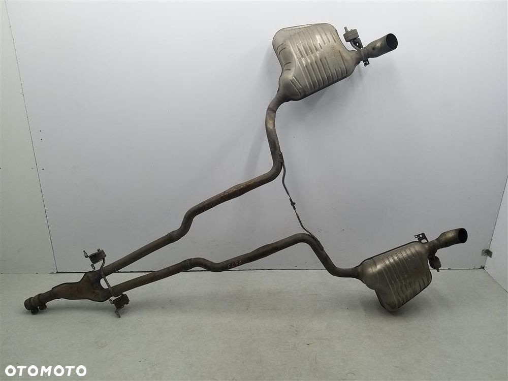 Tłumik końcowy wydech Audi A6 C6 2004-2011 3,0 V6 TDI ORYGINAŁ - 6