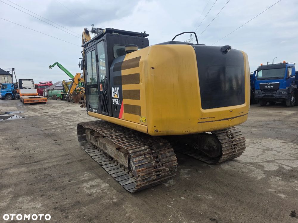Caterpillar Cat 318 EL Blotniak Uszkodzona Spr z Niemiec - 5