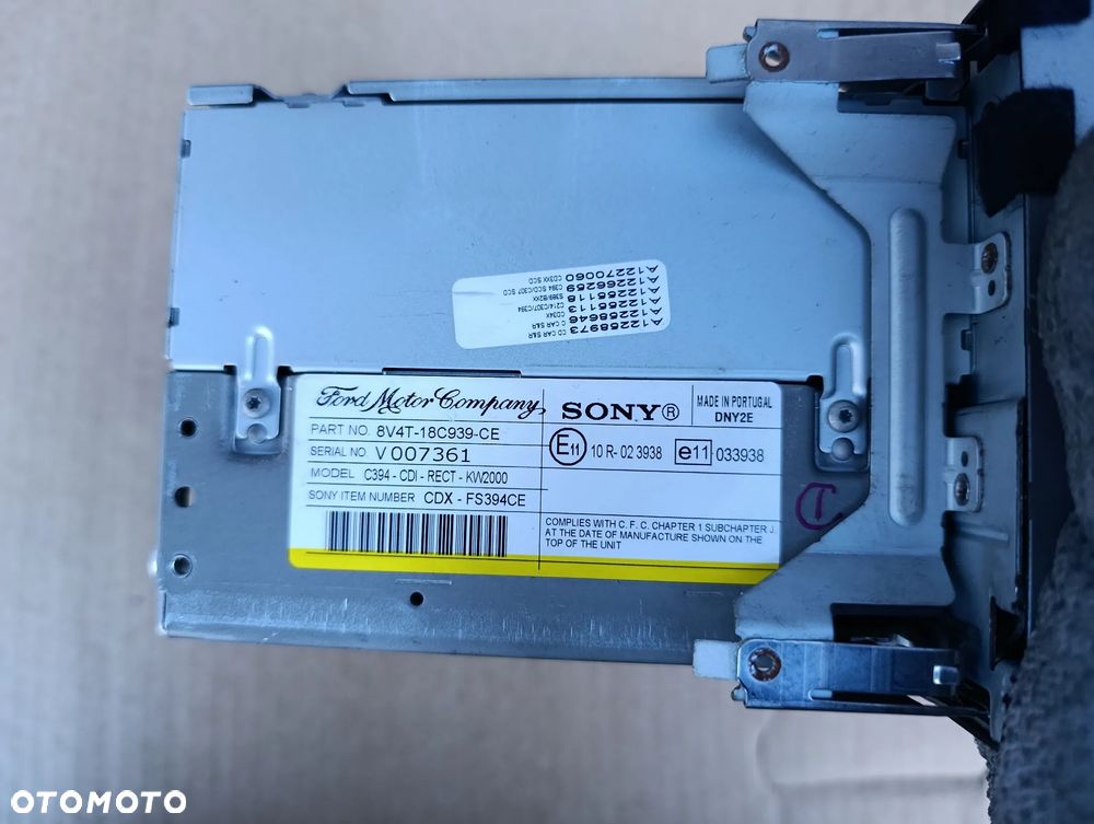 FORD KUGA MK1 RADIO RADIOODTWARZACZ 8V4T-18C939-CE - 6