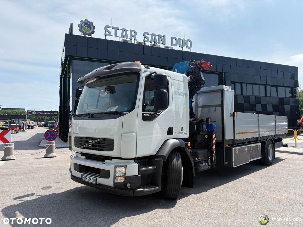 Volvo FE 240 4x2 HMF 1560 K3 HDS Żuraw Rotator Crane Kran - 12