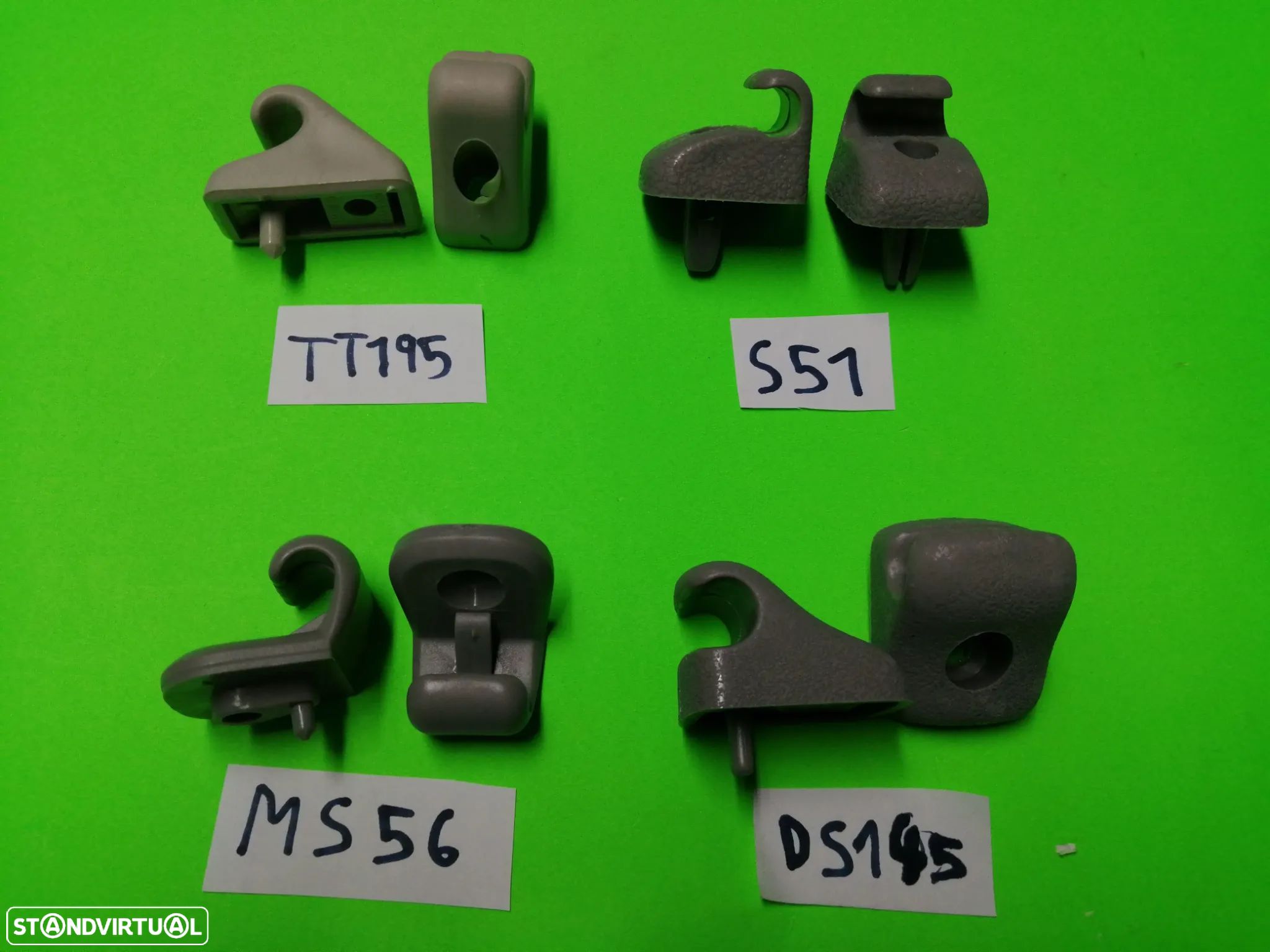 Suporte / Apoio da Pala do Sol - Nissan D21, Toyota Hilux , Isuzu TRF , Opel Campo - 1