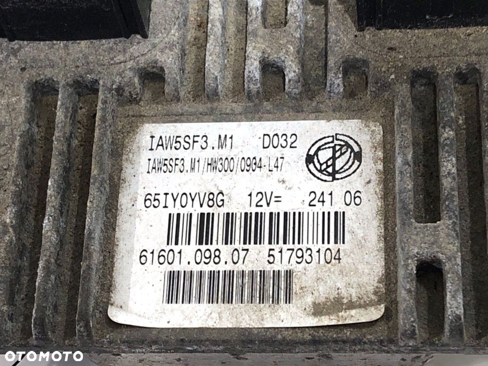 KOMPUTER SILNIKA - 99.00 PLN - FIAT GRANDE PUNTO (199_) 2005 - 2022 1.2 48 kW [65 KM] benzyna 2005 - - 4