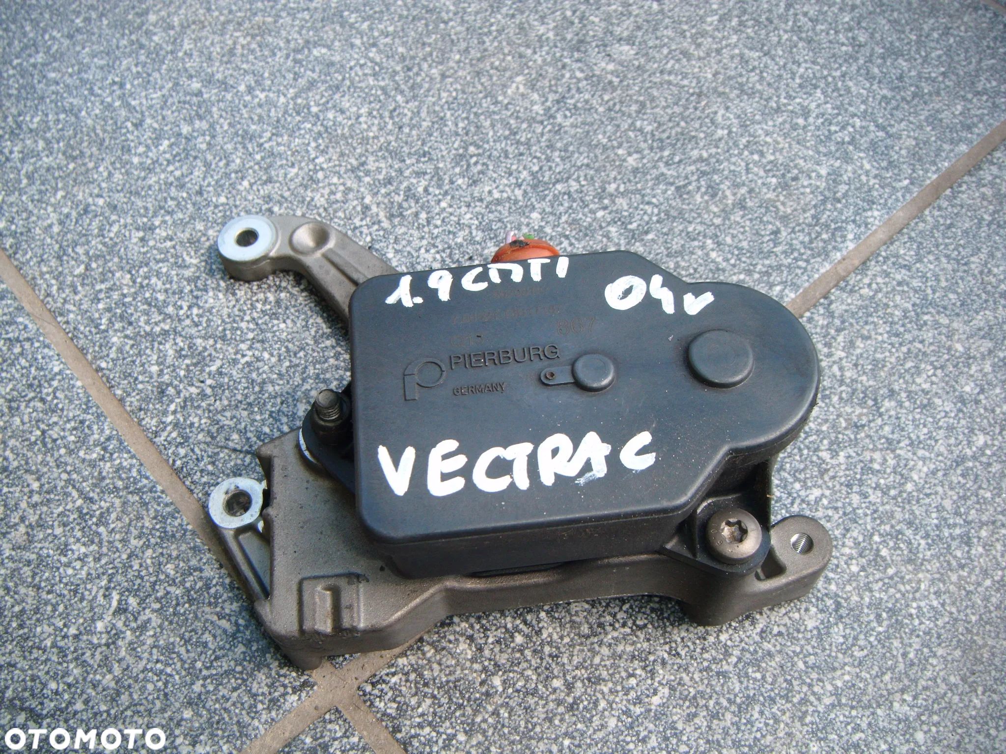opel vectra c 1.9 cdti nastawnik klap kolektora  55205127 - 1