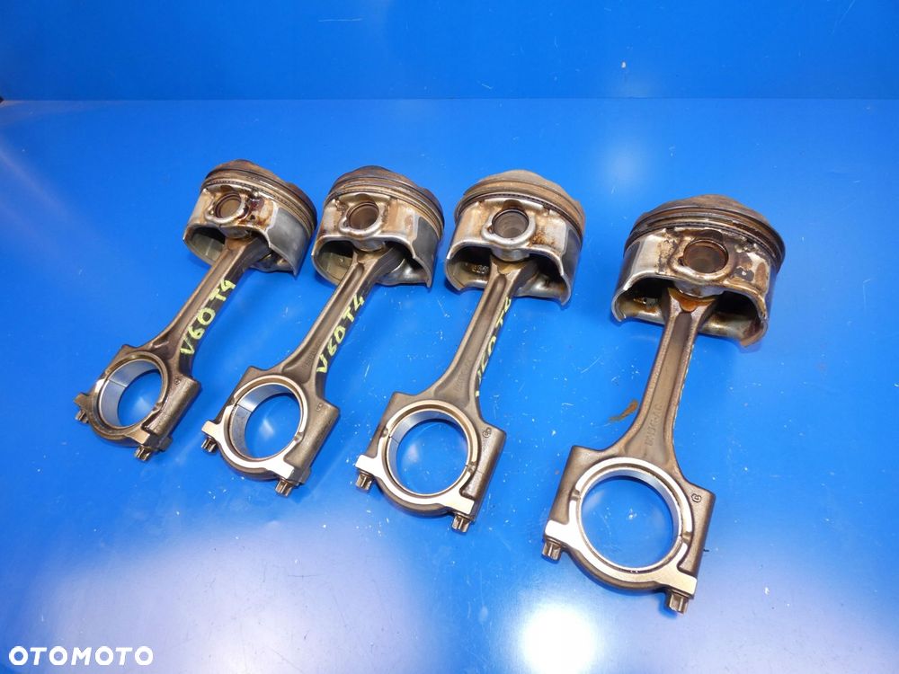 VOLVO V60 I S60 II V40 FORD 1.6 T4 T3 TŁOK + KORBOWÓD B4164T - 2