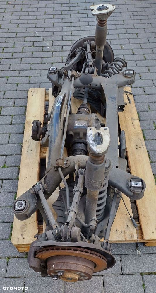 bmw 3 gt f34 13-21 belka tylna wahacze sanki zwrotnice dyfer 2.81 7605589 - 6