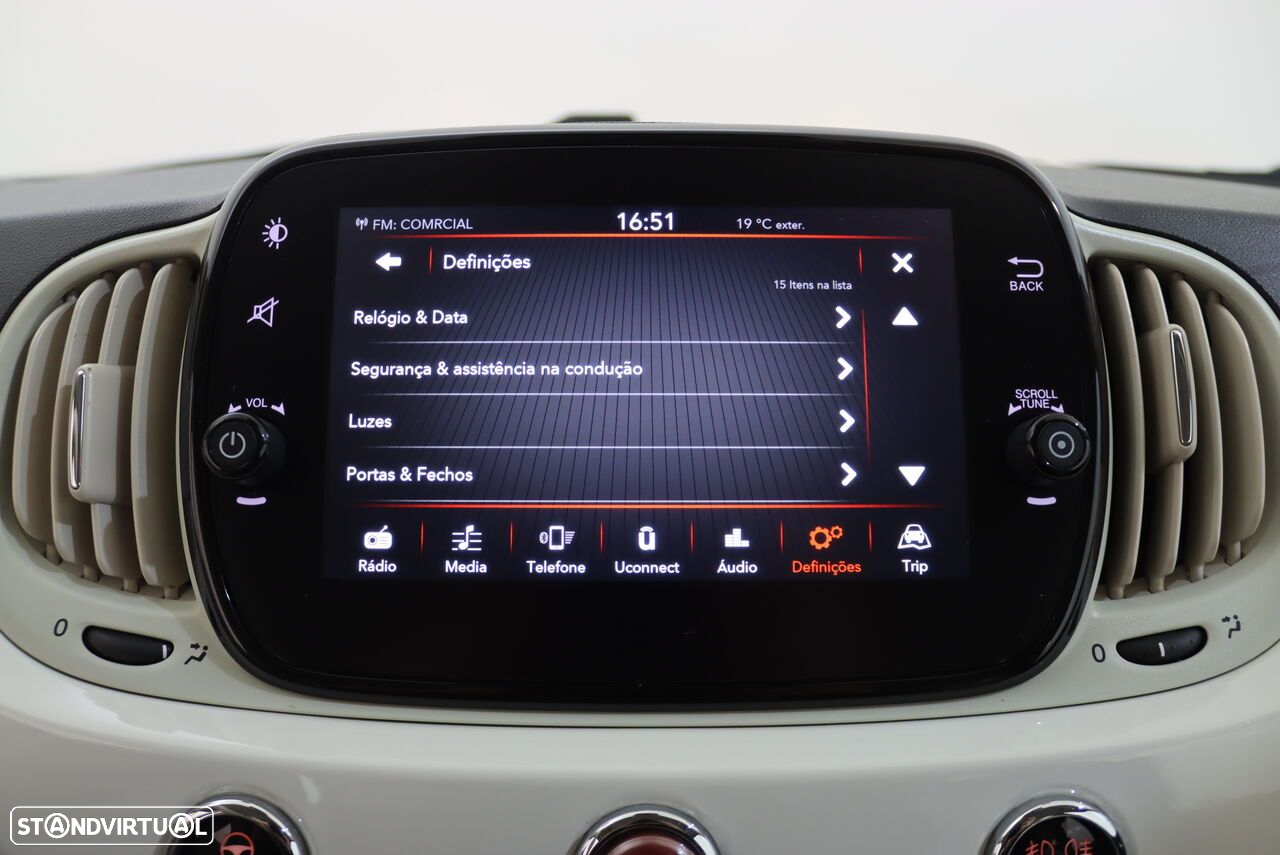 Fiat 500C 1.2 Lounge J16 Dualogic - 25