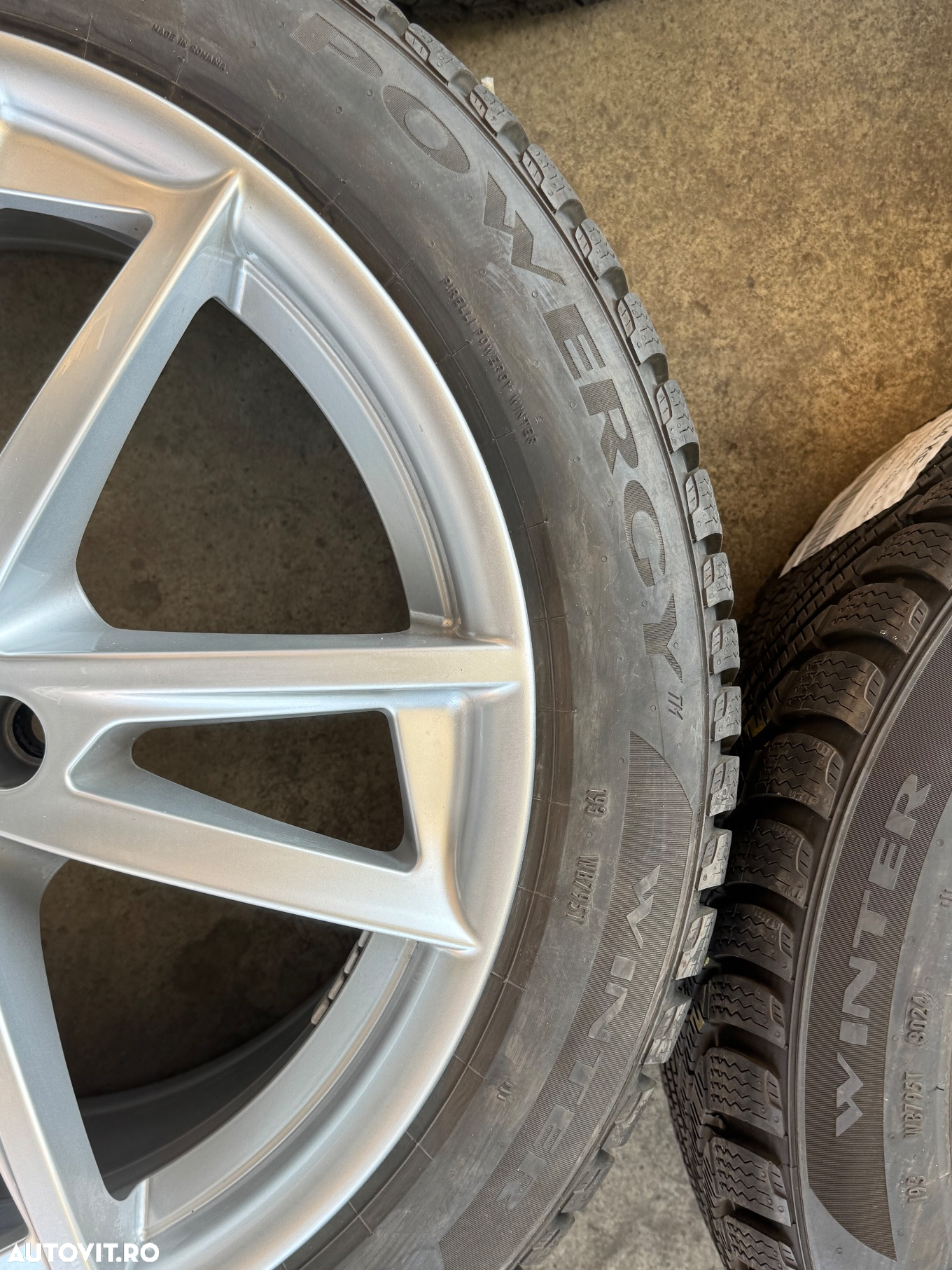 Vând jante originale Tesla 3 pe 18” cu anvelope de iarnă ca noi - 9