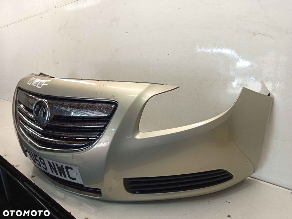 ^ ZDERZAK PRZÓD PRZEDNI OPEL INSIGNIA 1 I A Z167 SZAMPAŃSKI - 2