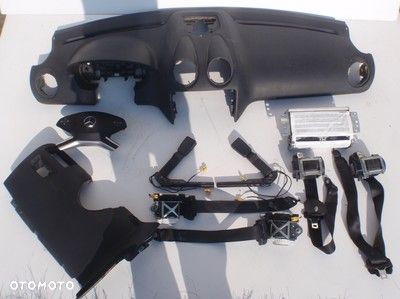 MERCEDES GL ML GLE X166 W166 W292 DESKA KONSOLA PODUSZKA KOLANOWA AIRBAG KOLAN KOLANÓWKA SKÓRA Raz2 - 7