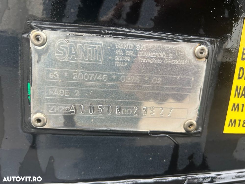 Menci Cisterna alimentara, 33.000 l, 3 camere, jante Aluminiu, factura externa - 19