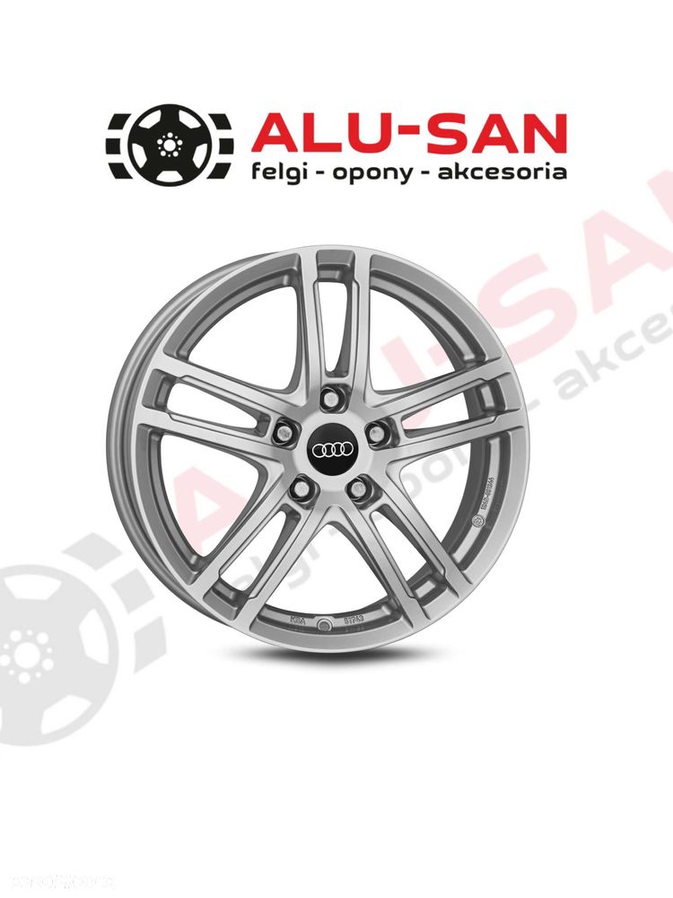 Nowe Alufelgi 19" AUDI A4 S4 A6 S6 A7 S7 Q5 5x112 - Srebrny