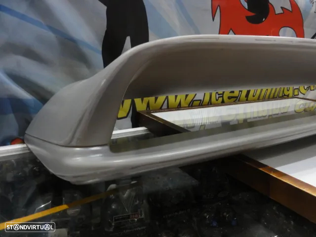 Aileron / Lip / Spoiler Traseiro Para BMW E36 2 / 4 portas M3 Look em plástico ABS - 10