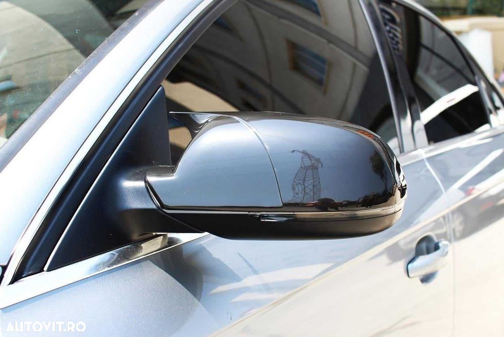 Capace oglinzi model Batman pentru Audi A4 B8 - 2