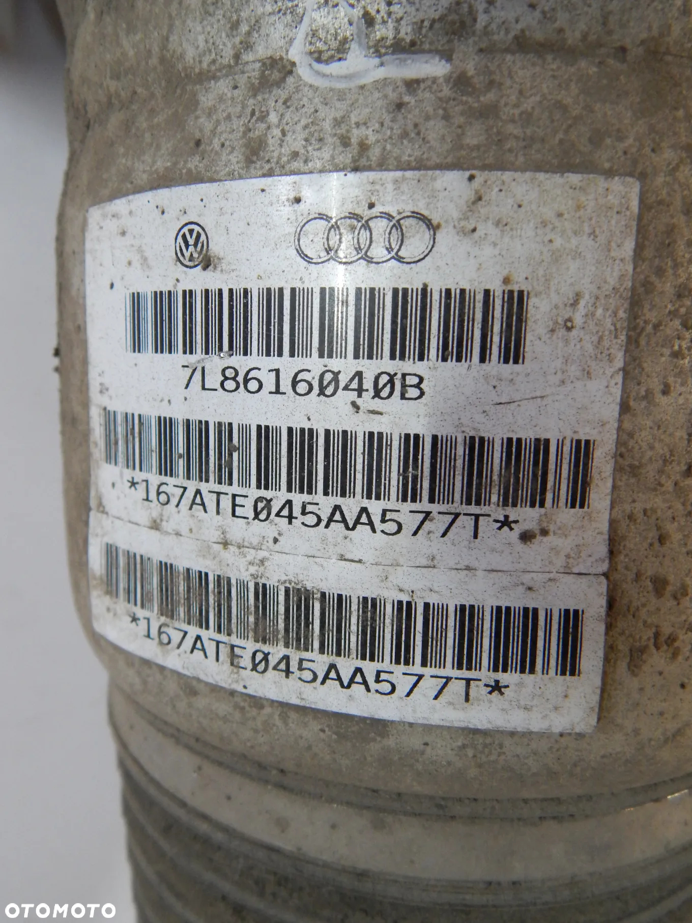 Amortyzator przód NIVO miech Audi Q7 4L Touareg cayenne 04-15 Łuków części - 2